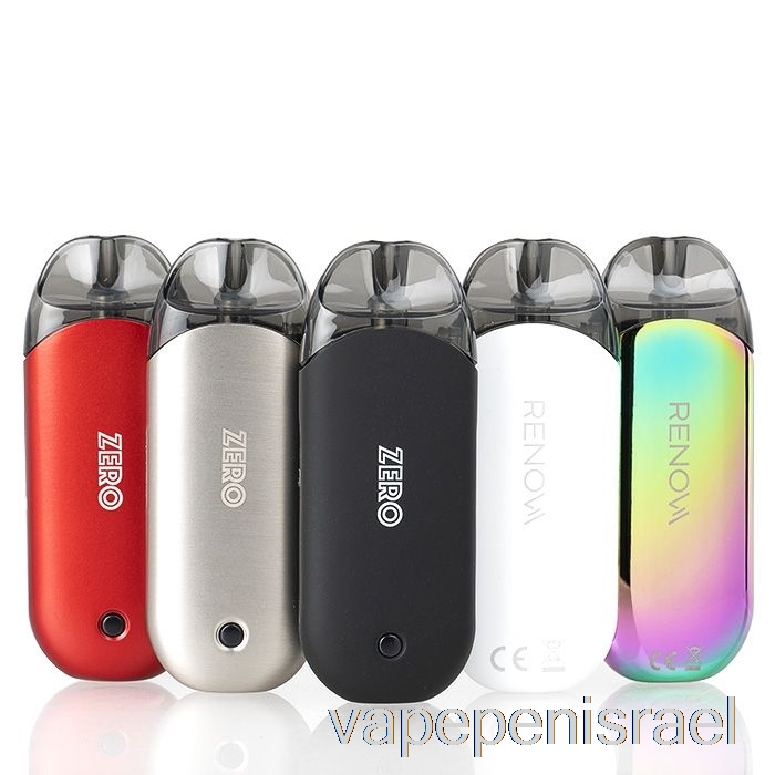 חד פעמי Vape Israel Vaporesso Renova Zero Pod System שחור אדום